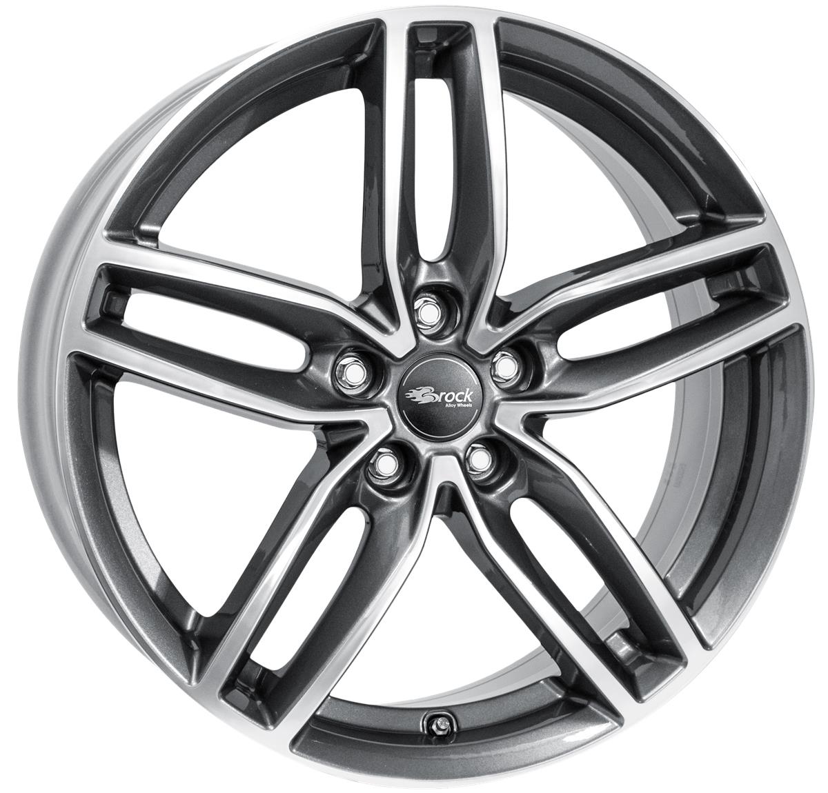 latakko-8137-50 RC Design RC29 8.5x20 5x120 ET40 CB72.6 Himalaya Grey Voll-Poliert (HGVP) - Pilt 1