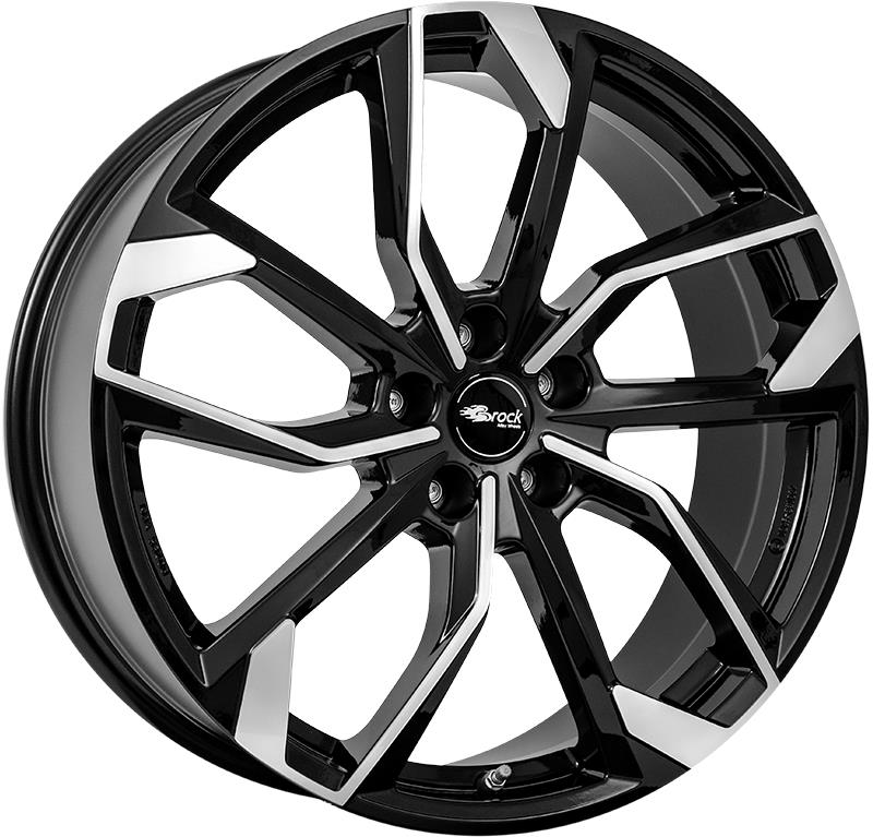 latakko-8152-177 RC Design RC34 7.5x18 5x112 ET51 CB66.6 Schwarz Glanz Voll-Poliert (SGVP) - Image 1
