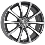 Brock B32 7.5x18 5x112 ET51 CB66.6 Himalaya Grey Voll-Poliert (HGVP)