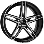 Brock B33 8.5x19 5x108 ET45 CB72.6 Schwarz Glanz Voll-Poliert (SGVP)