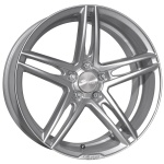 Brock B33 8x18 5x114.3 ET45 CB72.6 Kristallsilber (KS)