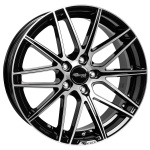 Brock B34 8x18 5x105 ET38 CB56.6 Schwarz Glanz Voll-Poliert (SGVP)