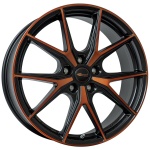 Brock B40 8x19 5x112 ET40 CB57.1 Black Orange Matt (BOM)