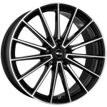 Brock B43 10x21 5x112 ET20 CB66.6 Schwarz Glanz Voll-Poliert (SGVP)