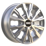 Fondmetal PRO2 7x17 6x120 ET48 CB74.5 Glossy Silver