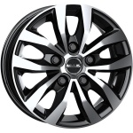 MAK Load 5 7x17 5x112 ET51 CB66.6 Black Mirror