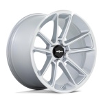 Rotiform R192 BTL 10.5x21 5x112 ET38 CB66.6 Gloss Silver With Machined Face