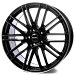 Rial KiboX 9x20 5x112 ET43 CB66.6 diamond-black polished lip