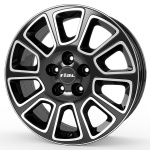 Rial Transporter 2 7x17 5x114.3 ET45 CB66.1 diamond-black frontpolished