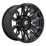 Fuel D673 Blitz 10x22 6x139.7 ET-18 CB106.1 Gloss Black Milled