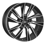 AEZ Havanna dark 8.5x21 5x112 ET30 CB70.1 Black/polished