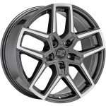 MSW 52 8.5x20 5x120 ET41 CB72.6 Gloss Gun Metal Full Polished
