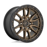 Fuel D681 Rebel 9x18 5x139.7 ET1 CB78.1 Matte Bronze Black Bead Ring