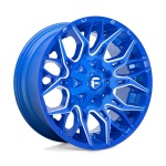 Fuel D770 Twitch 10x22 6x139.7 ET-18 CB106.1 Anodized Blue Milled
