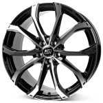 MSW 48 11.5x21 5x112 ET38 CB73.1 Gloss Black Full Polished