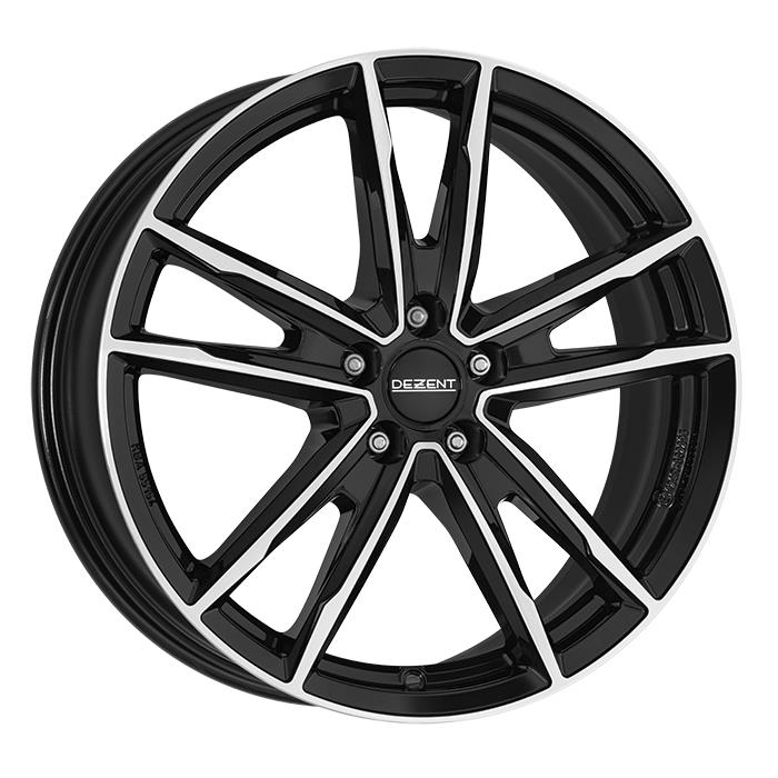 latakko-9851-103 Dezent KF dark 7x17 5x114.3 ET53 CB67.1 Black/polished - Image 1