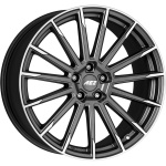 AEZ Atlanta 8.5x20 5x112 ET35 CB70.1 Graphite matt/polished