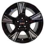 Fondmetal PRO1 6.5x16 5x130 ET58 CB89.1 Glossy Black Machined