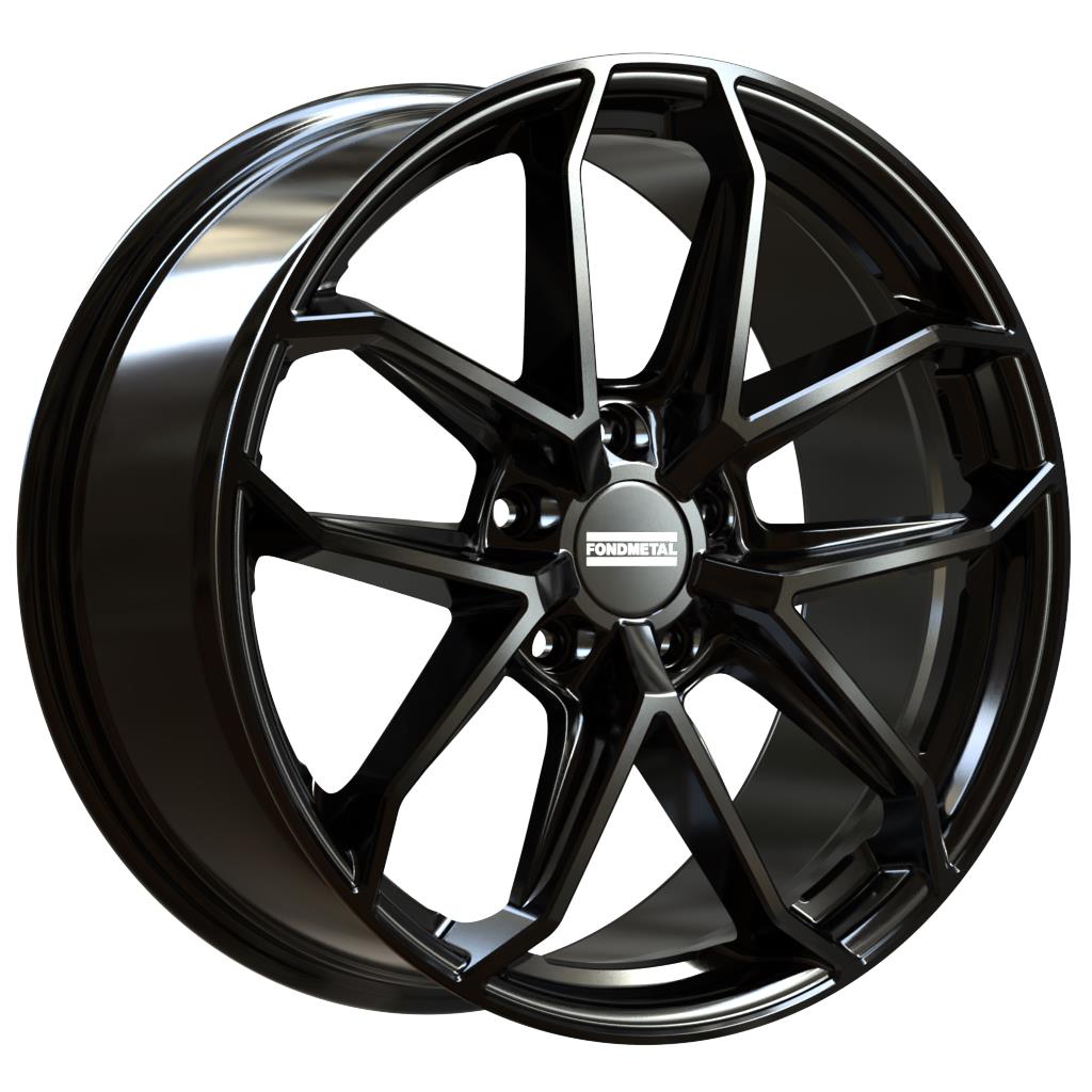 latakko-9894-13 Fondmetal Zelos 10x20 5x120 ET39 CB63.4 Glossy Black - Image 1