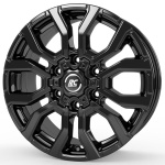 RC Design RC35 6.5x16 6x120 ET50 CB74.5 Schwarz Glanz (SG)