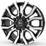 RC Design RC35 6.5x17 6x130 ET54 CB84.1 Schwarz Glanz Voll-Poliert (SGVP)