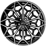 Antera A105 9.5x21 5x114.3 ET40 CB64.1 Piano Black Diamond