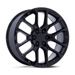 Performance Replicas PR224 GLOSS BLACK 9x22 6x139.7 ET28 CB78.1 Must