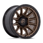 FUEL 1PC FC866 PISTON MATTE BRONZE W/ GLOSS BLACK LIP 10x20 6x135 ET-18 CB87.1 Other