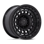 BLACK RHINO BR014 SAHARA MATTE BLACK W/ GLOSS BLACK LIP 9x17 6x135 ET0 CB87.1 Must