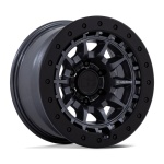 BLACK RHINO BR016 TUSK MATTE GUNMETAL 8.5x17 6x135 ET0 CB87.1 Other