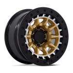 BLACK RHINO BR016 TUSK MATTE GOLD W/ MACHINED RING 8.5x17 5x127 ET-10 CB71.5 Kuldne / Pronks