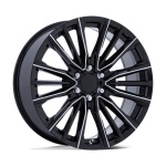 Performance Replicas PR223 GLOSS BLACK MILLED 10x26 6x139.7 ET28 CB78.1 Must