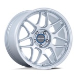 MOTEGI MR158 TSUBAKI HYPER SILVER W/ MACHINED LIP 8.5x18 5x100 ET30 CB56.15 Hall / Hõbedane