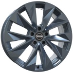 Mega Wheels Zenith Anthracite grey 8x19 5x108 ET50 CB63.3 Hall / Hõbedane