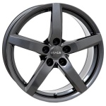 Image Atom Anthracite grey 6x15 5x100 ET45 CB54.1 Hall / Hõbedane