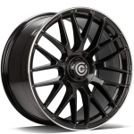 Carbonado DARK Black Glossy Lip Polished 8.5x19 5x112 ET35 CB66.5 Other