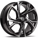 Carbonado TOKIO Black Front Polished 8x18 5x114.3 ET40 CB73.1 Other