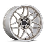 MOTEGI MR158 TSUBAKI MOTORSPORT GOLD W/ MACHINED LIP 8.5x18 5x108 ET42 CB63.36 Kuldne / Pronks