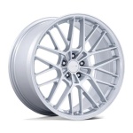 TSW TW001 DAYTONA GLOSS SILVER 9x22 5x120 ET27 CB74.1 Hall / Hõbedane