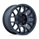 KMC KM730 HATCHET METALLIC BLUE 8.5x17 5x127 ET-10 CB71.5 Blue