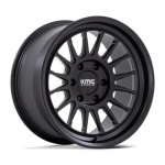 KMC KM447 IMPACT FORGED SATIN BLACK 8.5x17 6x135 ET0 CB87.1 Must