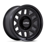 KMC KM451 MESA FORGED MONOBLOCK SATIN BLACK 9x18 8x170 ET-12 CB125.1 Must
