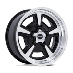 American Racing Vintage VN517 MARAUDER GLOSS BLACK MACHINED W/ DIAMOND CUT 9x18 5x127 ET0 CB78.1 Must