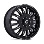 FUEL 1PC D868 ARC DUALLY GLOSS BLACK MILLED 8.25x20 8x165.1 ET-227 CB117 Must