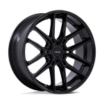 NICHE 1PC NC280 PRODIGY 6 GLOSS BLACK 9.5x22 6x139.7 ET20 CB106.1 Must