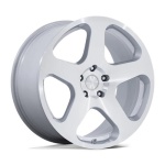 Rotiform RC200 NUE GLOSS SILVER W/ MACHINED FACE 10x20 5x120 ET40 CB65.07 Hall / Hõbedane