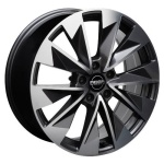 Mega Wheels Zenith Anthracite grey front polished 8x19 5x112 ET45 CB57.1 Other