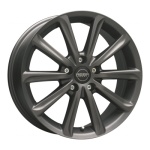 Mega Wheels Virgo Black 4.5x14 4x100 ET17 CB63.3 Must