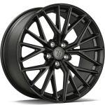 seventy9 SCF-U Half Black Matt 7.5x17 5x100 ET40 CB73.1 Must