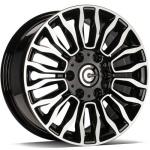 Carbonado Might Black Front Polished 7x16 6x130 ET50 CB84.1 Other